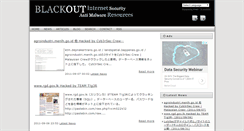Desktop Screenshot of blackout.org