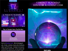 Tablet Screenshot of blackout.com